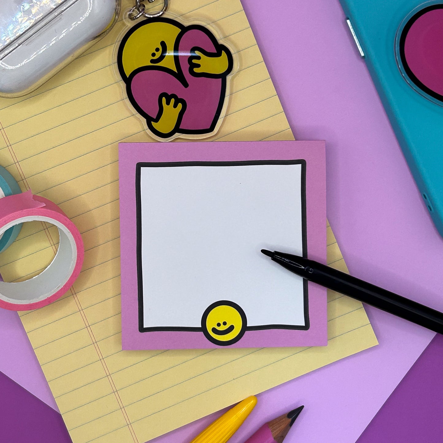 Smile memo pad 스마일 메모패드