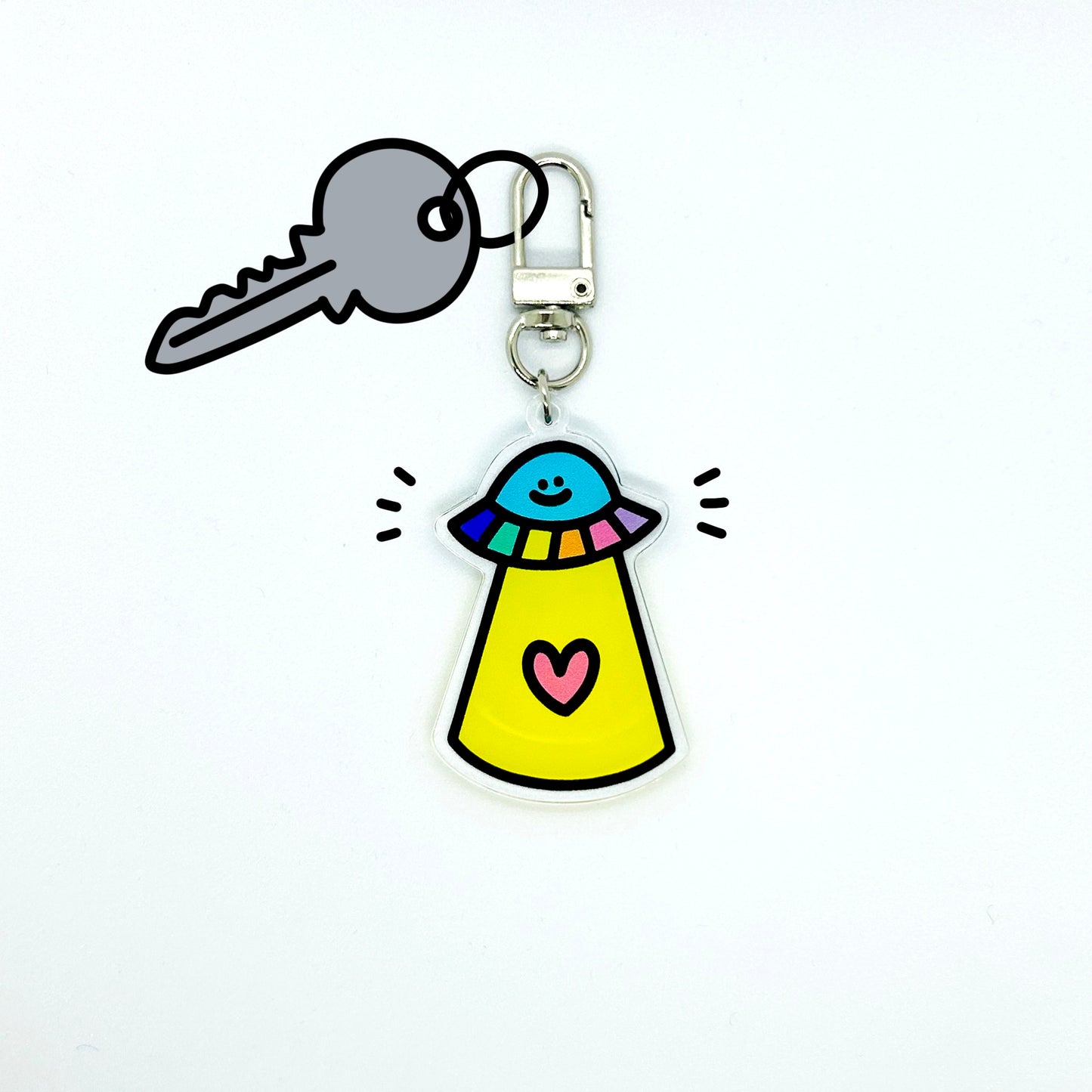 Love Space Keyring 비행접시 키링