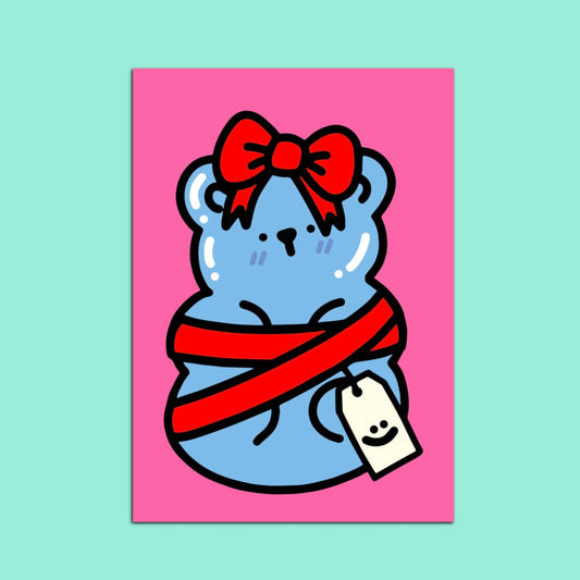 Jelly bear gift 젤리곰 선물 엽서