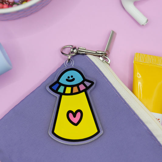 Love Space Keyring 비행접시 키링