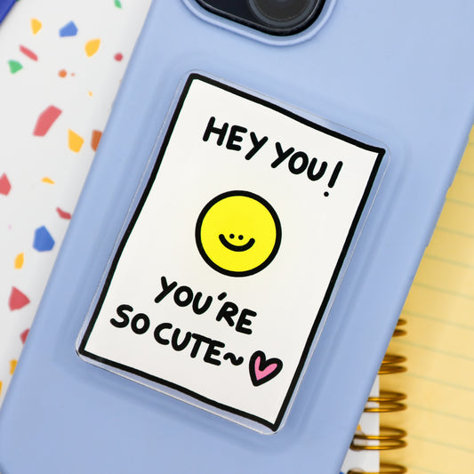 Hey you! You're so cute Griptok 대왕 그립톡