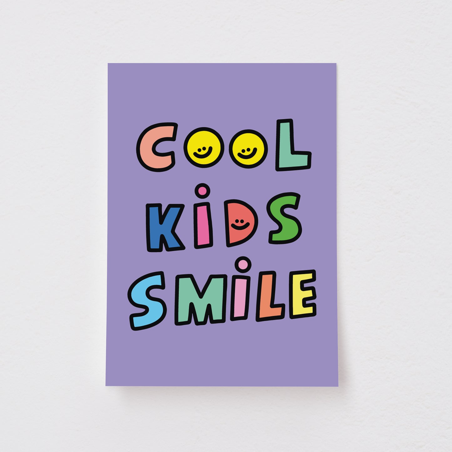 Cool Kids Smile 엽서